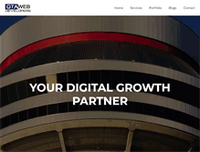 Tablet Screenshot of gtawebdevelopers.com
